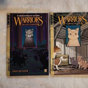 Warriors Manga Books Set - Graystripe and Millie - Erin Hunter